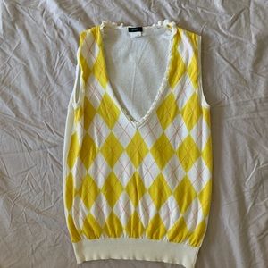 J Crew v neck vest